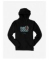 E.T. 40th Anniversary Be Good Bold Striped Font Teal Hoodie $18.41 Hoodies