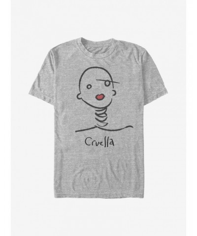 Disney Cruella Doodle T-Shirt $10.28 T-Shirts